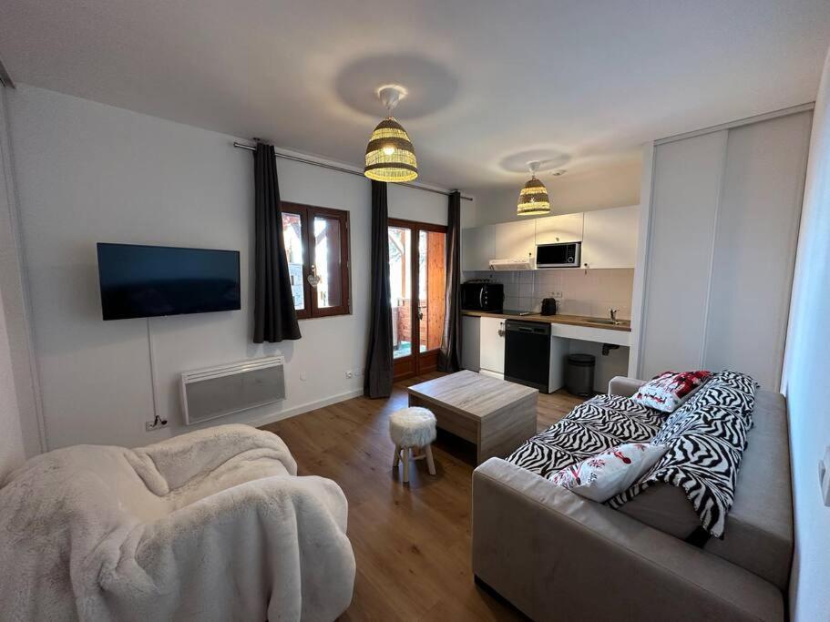 Apartament Superbe T2 Au Pied Des Pistes Guillaumes Zewnętrze zdjęcie