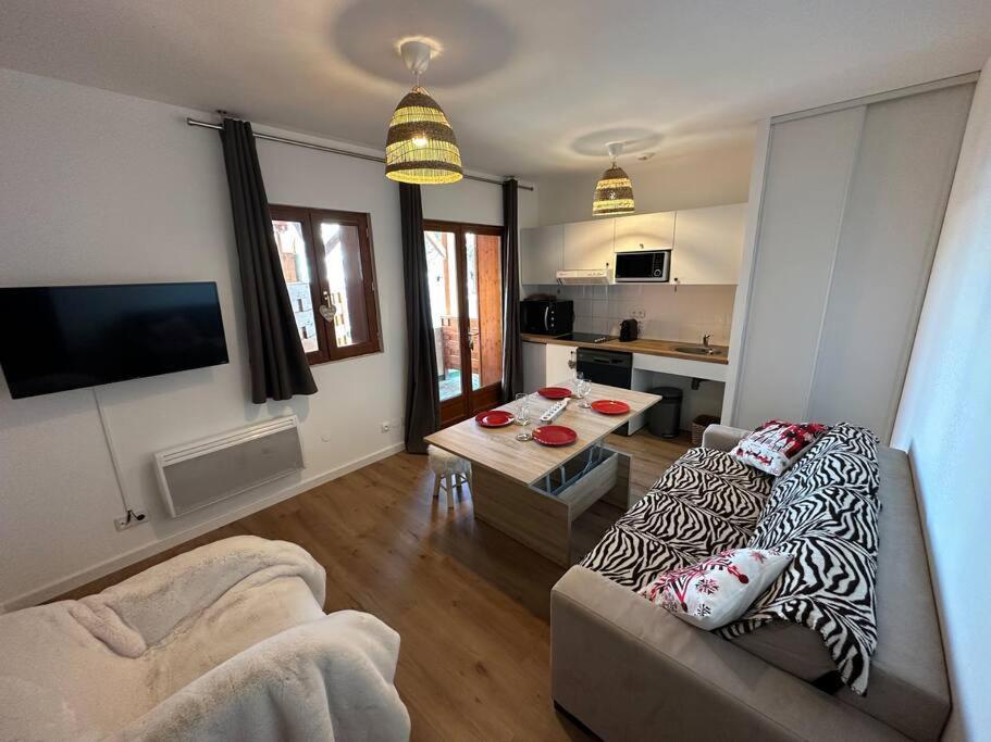 Apartament Superbe T2 Au Pied Des Pistes Guillaumes Zewnętrze zdjęcie